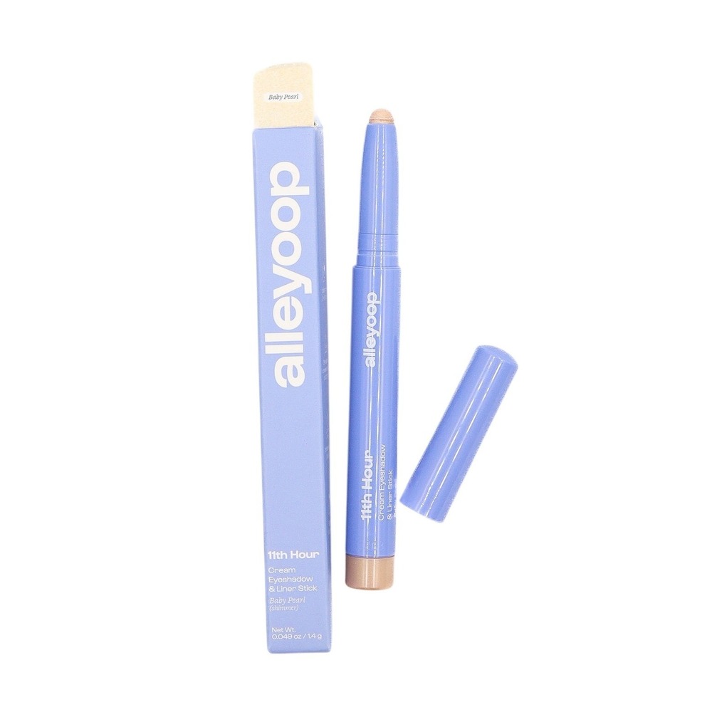 Alleyoop - 11th Hour Cream Eyeshadow & Liner Stick - Baby Pearl - Full Size